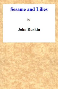 Cover of Sesame and Lilies — Reading Companion